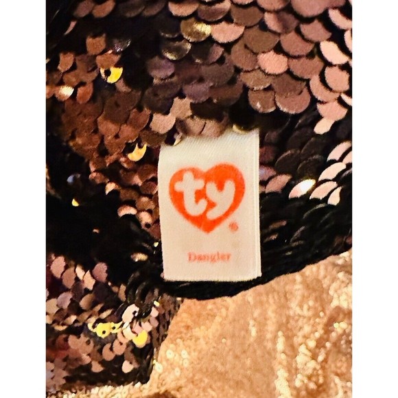 Ty FLIPPABLES Sequins DANGLER the Sloth 9” Size Stuffed Plush Toy P12 - Picture 5 of 6